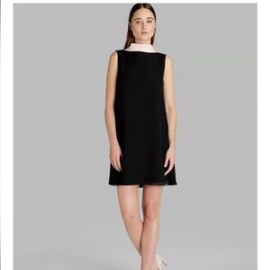 Ted Baker Black and White A-Line Cocktail Dress